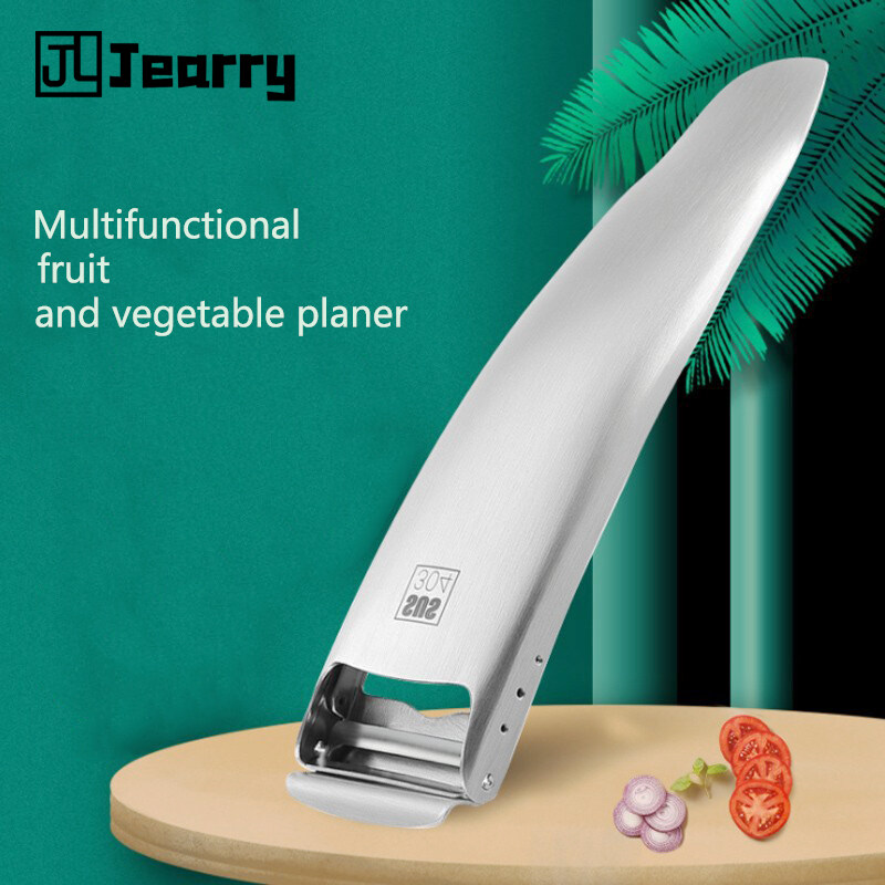 Gambar Jearry 304 Stainless Steel Vegetable and Fruit Peel Removed Tool Multifunctional Kitchen Utensils