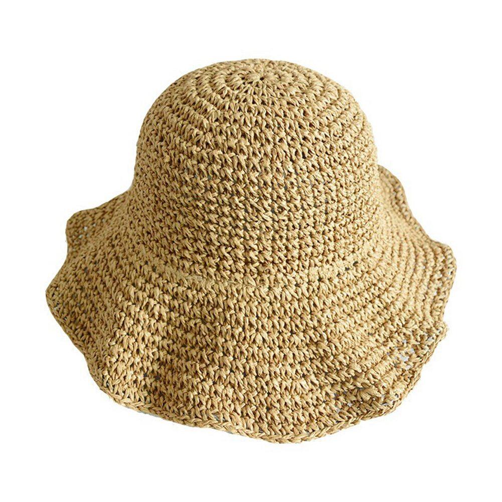 foldable straw hat