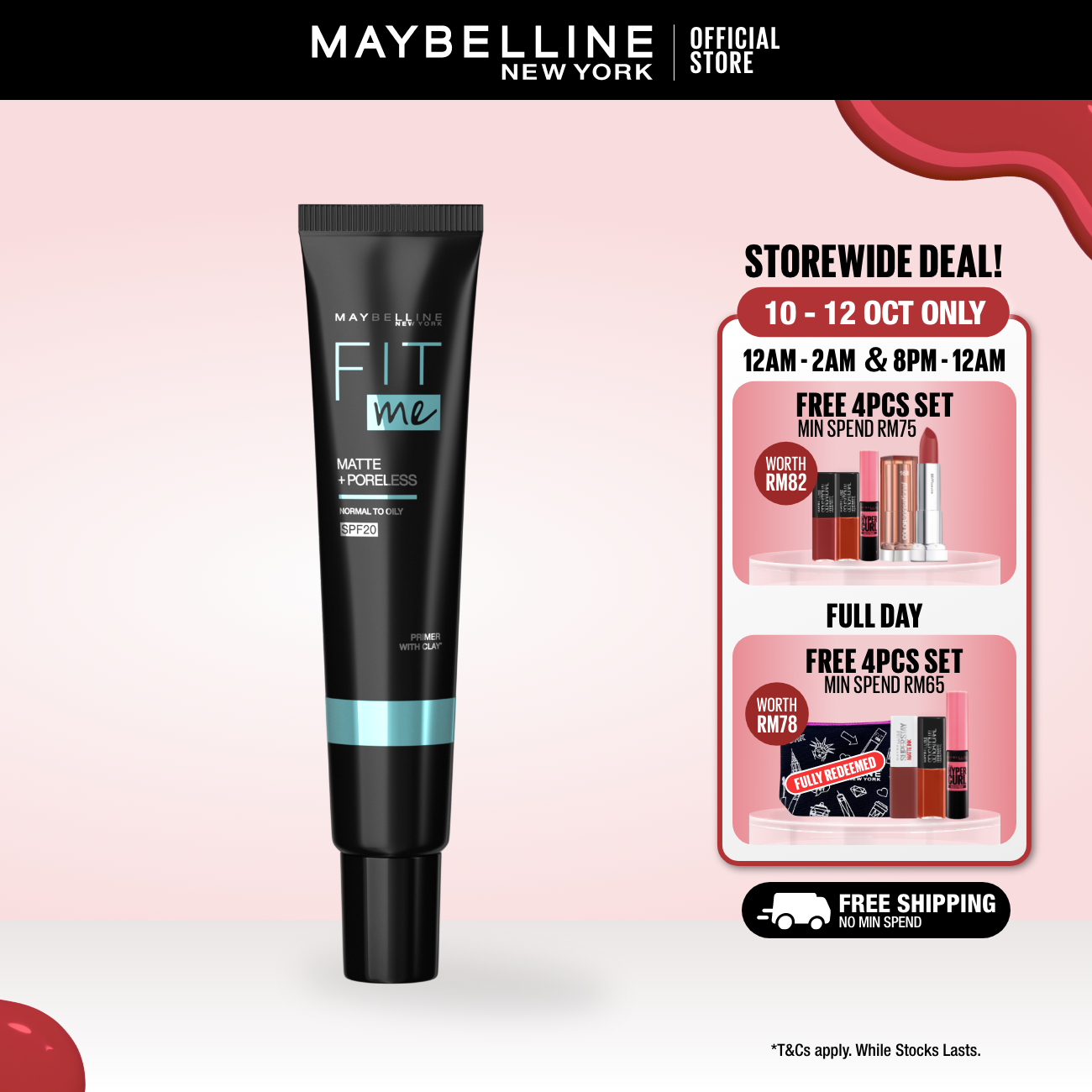 Gambar Maybelline Fit Me Matte + Poreless Primer SPF20