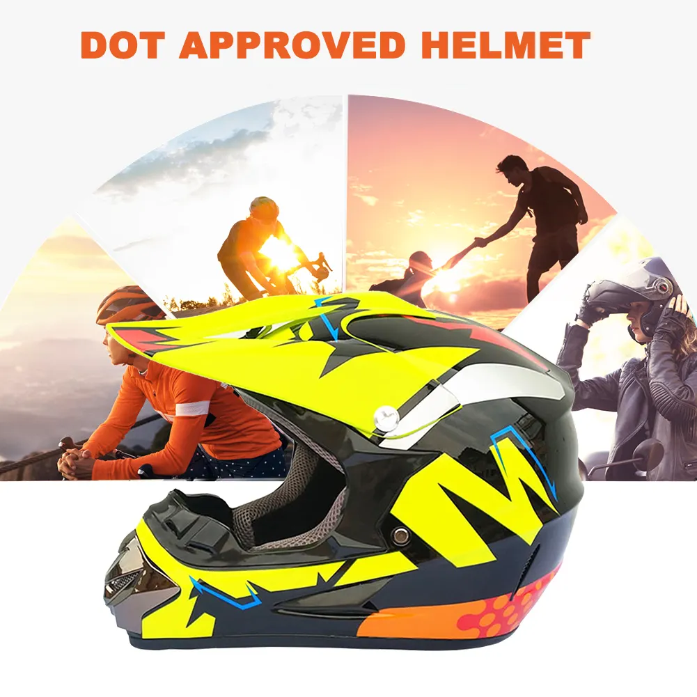 dirt bike helmets and gear