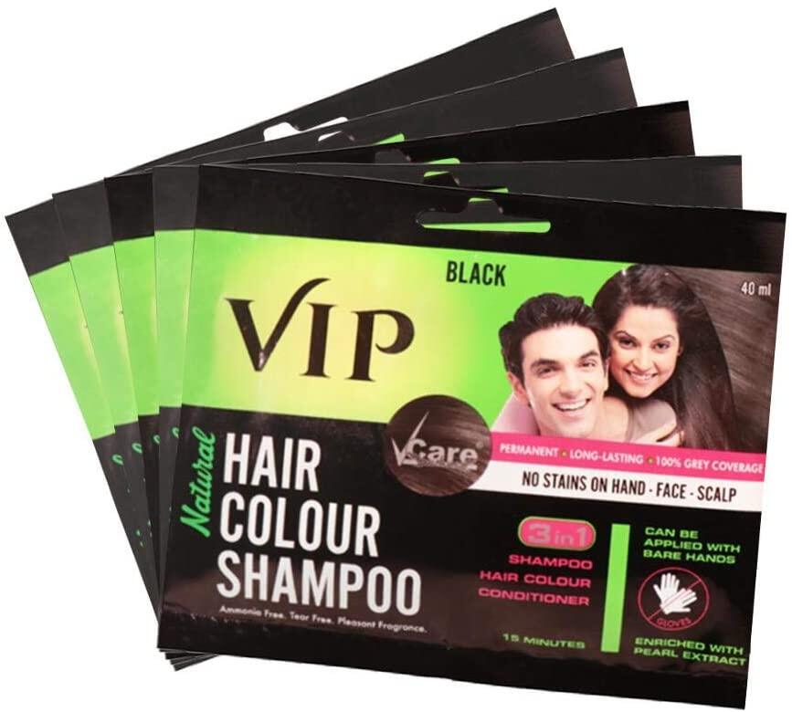 Buy VIP 3in1 Hair Color Shampoo 20ml