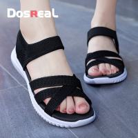 DosReaL Flats Sandals for Women Sale Korean New Style Orthopedic Sandals Women Bunion Sandals Flats with Strap Summer Beach Sandals