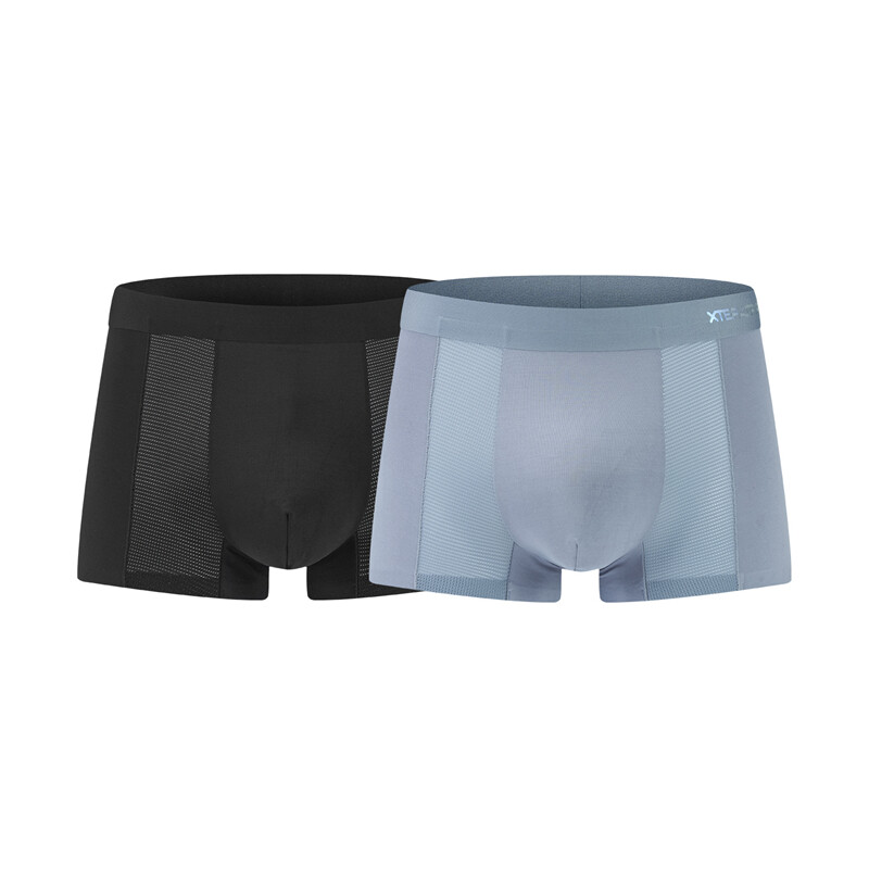 Xtep Men s Underwear Boxer Breathable Comfortable Sports Underwear Two