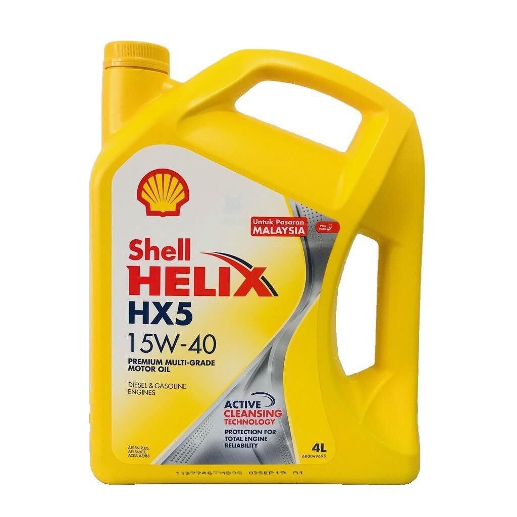 550045177 Shell Helix HX5 15W-40 4 liter