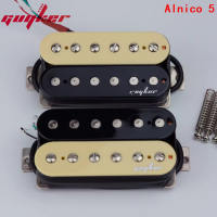 ชุดปิ๊กอัพคอสำหรับ Humbucker Pickup กีต้าร์ไฟฟ้าสีดำ
