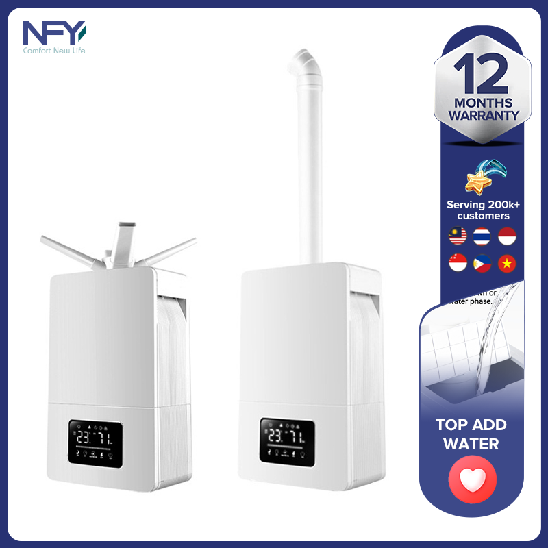 NFY 15L large capacity industrial humidifier, commercial supermarket fresh-keeping fog volume, alcohol sterilization and disinfection spray machine ราคา 4,195 บาท*ส่งฟรี