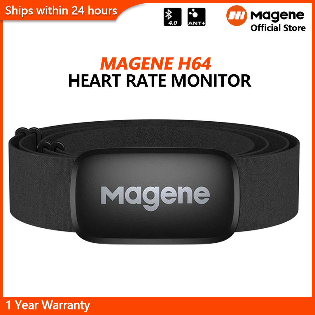 Magene H64 Heart Rate Sensor For Cycling Monitor Chest Strap Dual