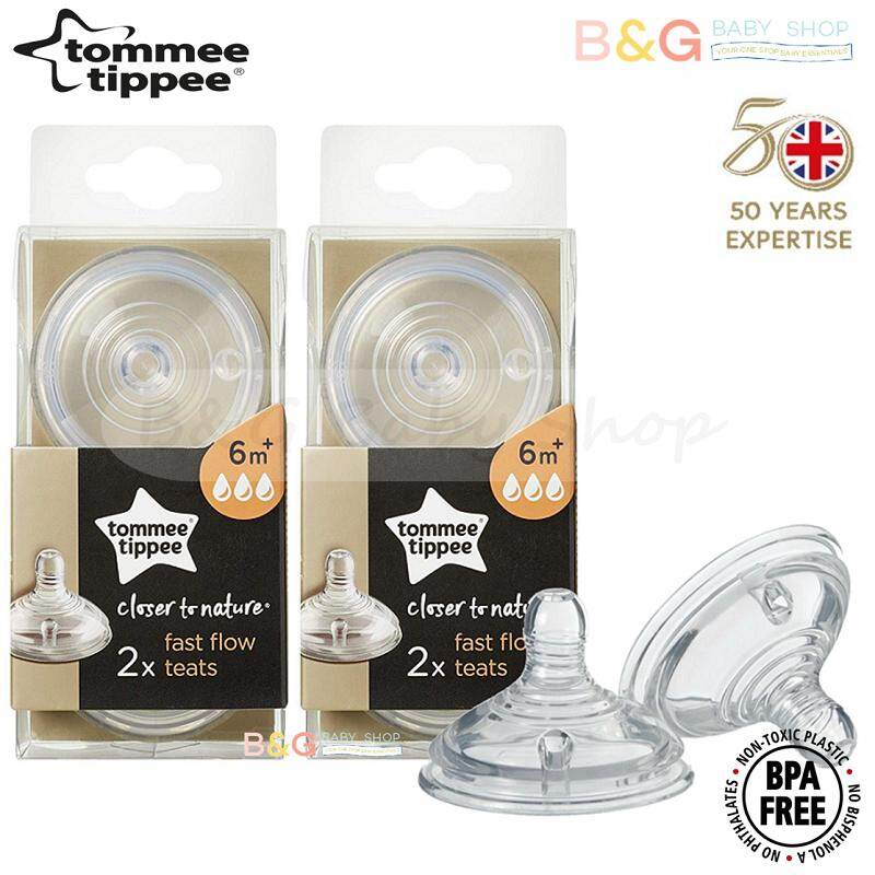 closer to nature fast flow teats