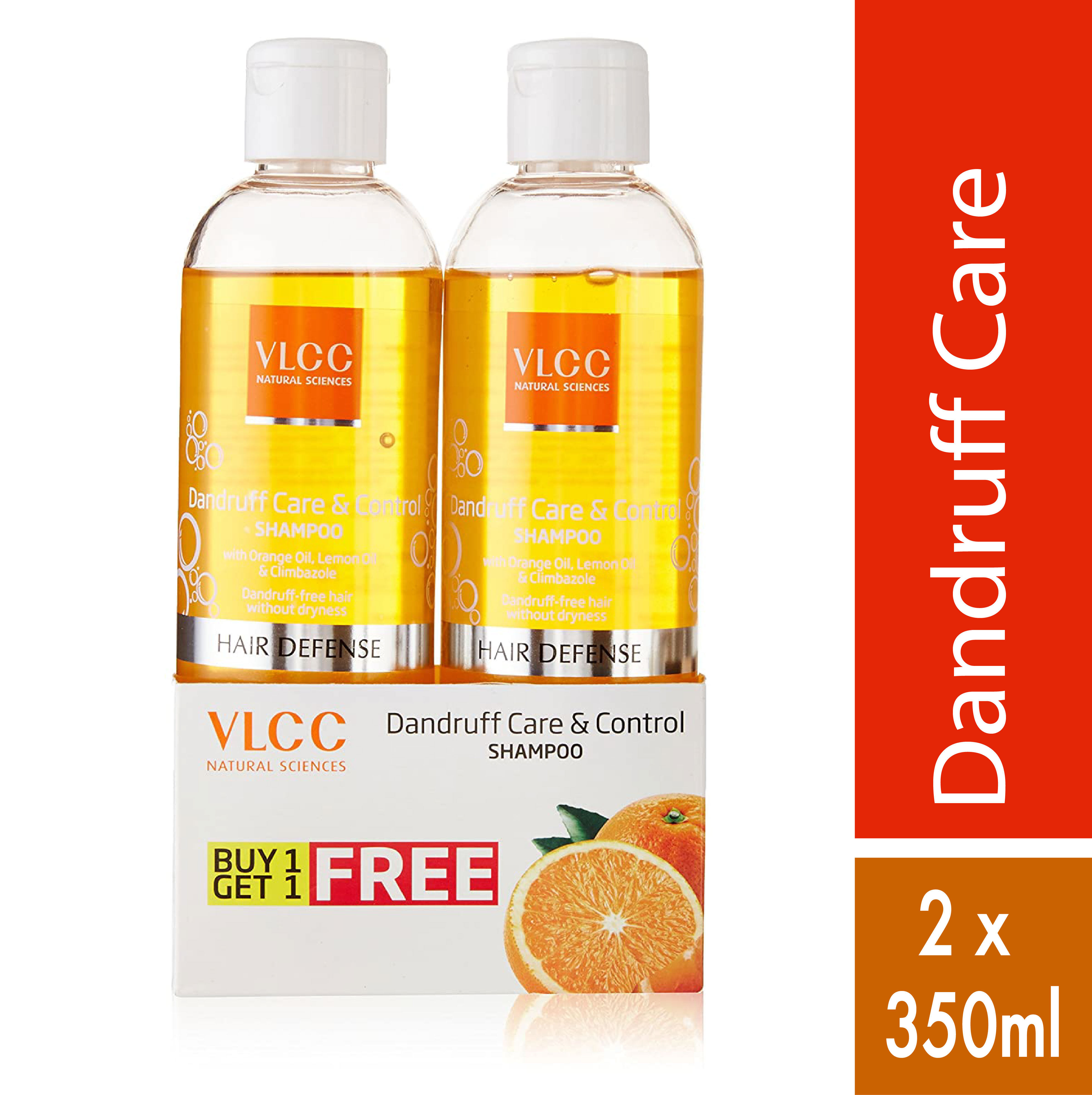 Gambar VLCC Dandruff Care   Control Shampoo, 350ml (Buy 1 Get 1 Free)
