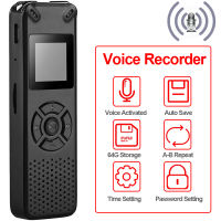V91 Mini Voice Recorder Device with Noise Reduction Small Audio Recorder Body Voice Activated Recording Recorder Portable for Teaching/Court/Evidence