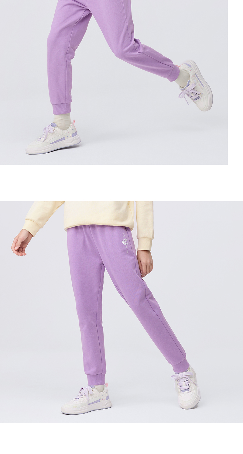 Balabala Children's Clothing Girls Mosquito-Proof Pants Children's Summer Big Children Autumn Thin Sports Pants Long Pants Versatile