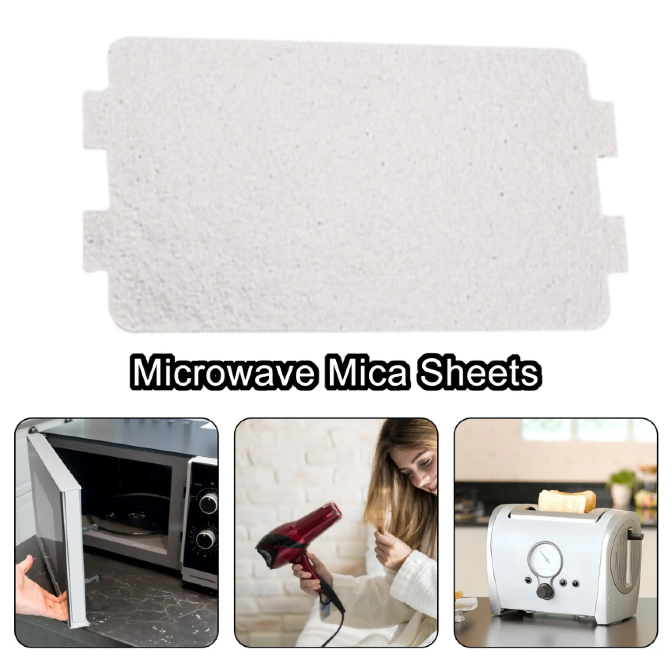 5Pcs Universal Mica Plate Sheet Microwave Oven Replacement Part Best Durable 