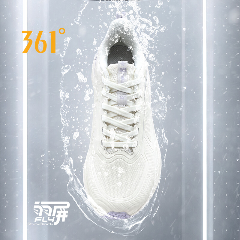 361 Degrees Giày thể thao nữ thoáng khí dễ phối chạy bộ đơn giản Giày Sneaker 682532231