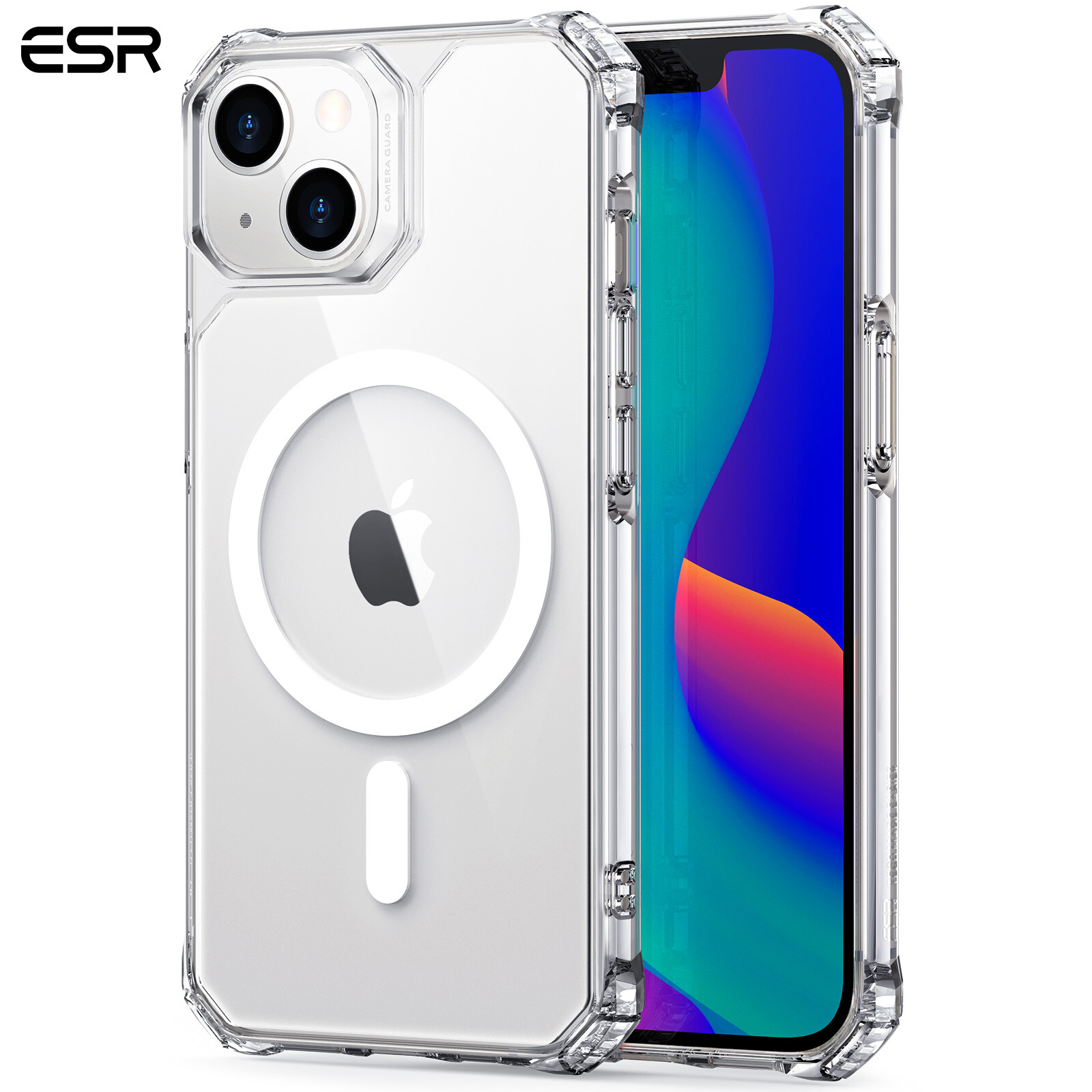 Esr air armor ốp lưng với halolock cho iphone 14 iphone 14 plus iphone 14 pro iphone 14 pro max