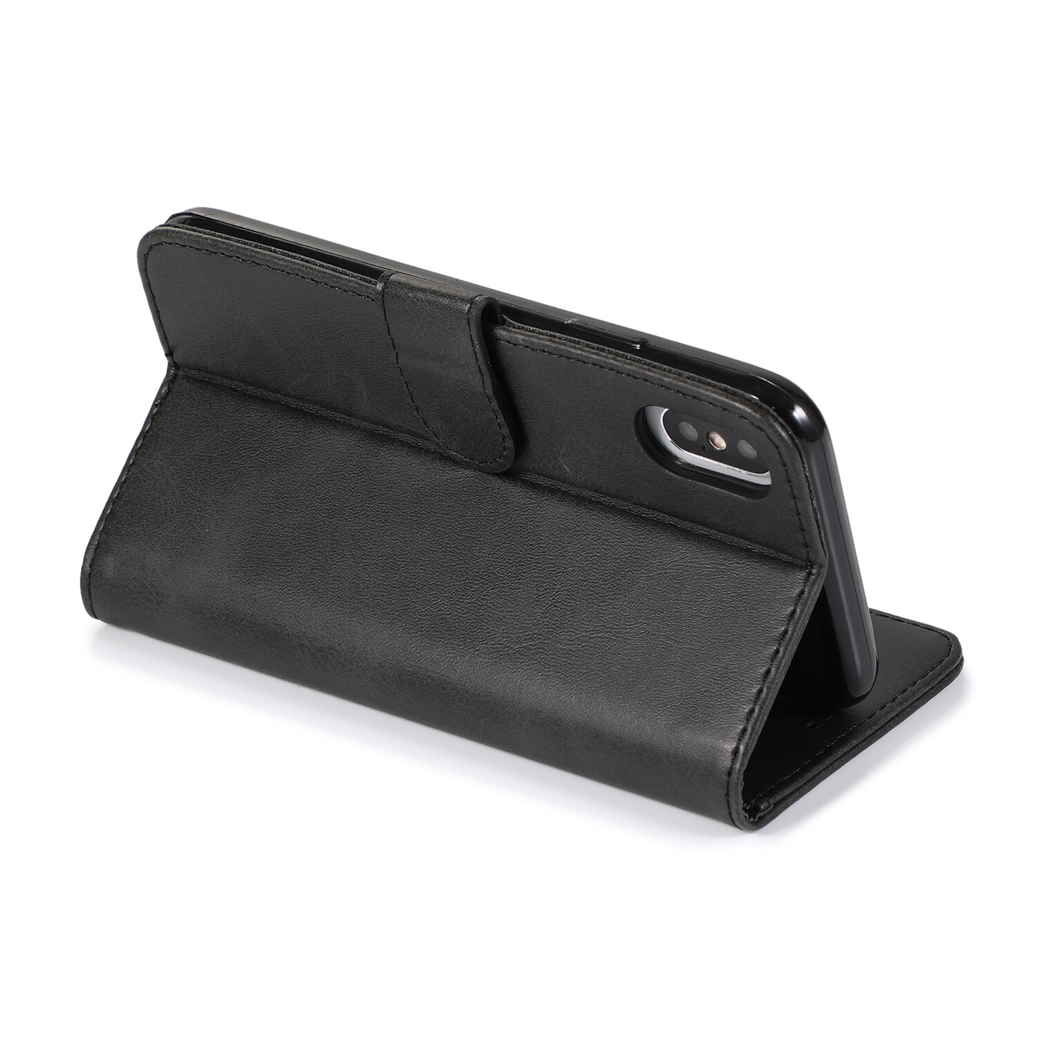 Vintage Magnetic Phone Wallet Case With Stand For Apple Iphone_voghion.com
