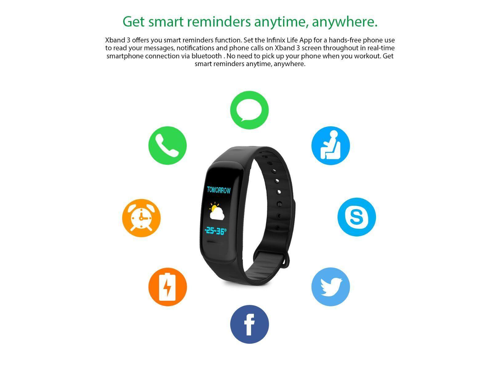 Xb03 discount smart band