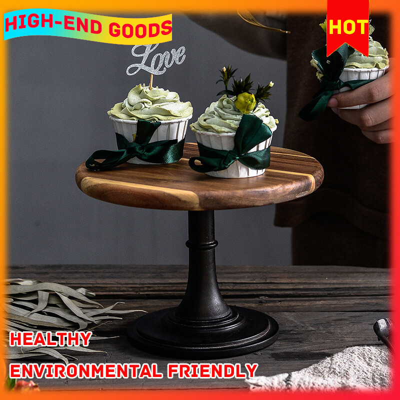 Gambar High footed Cake Tray Dessert Table Decoration Birthday Display Stand Pastry Bread Snack Sen Department Try Tray