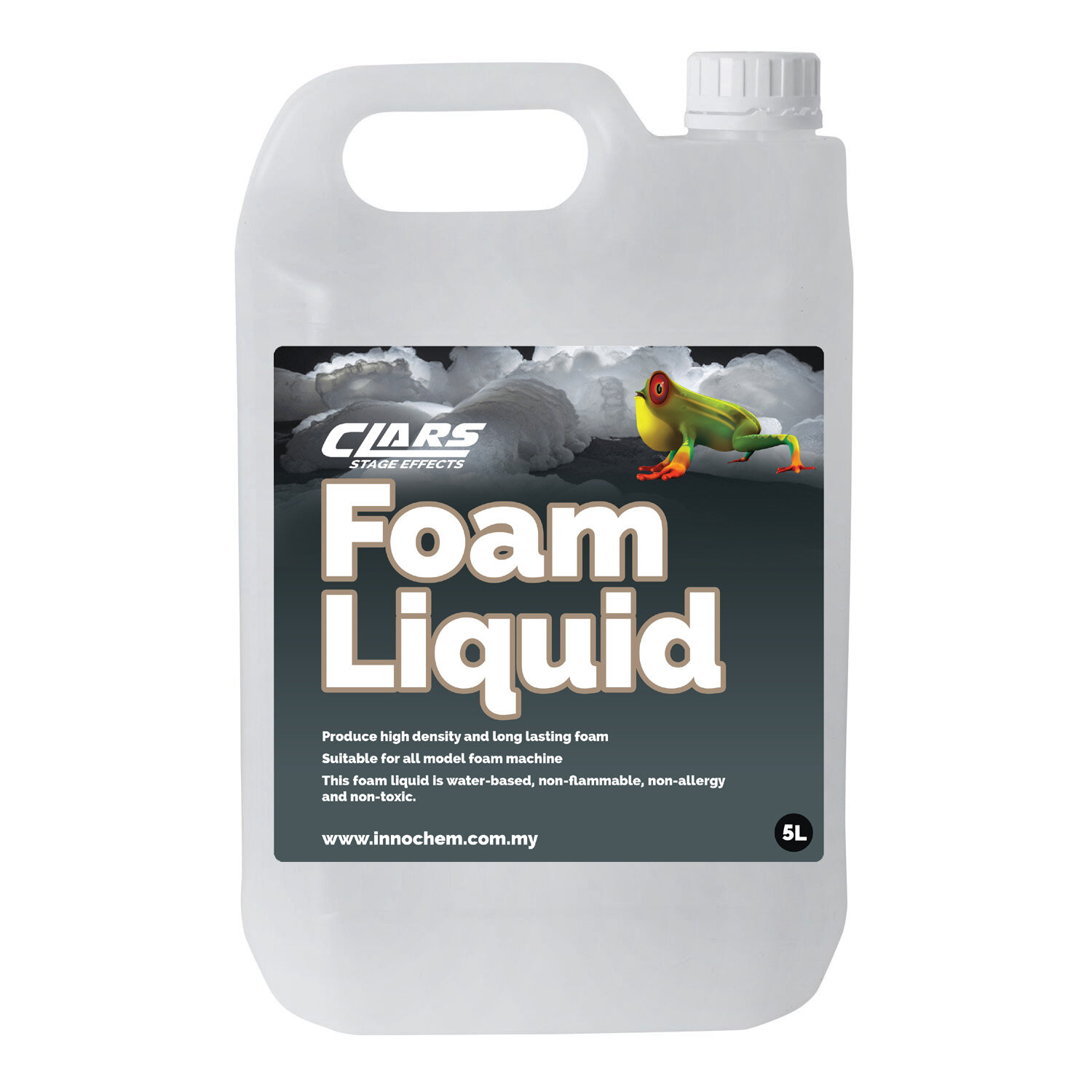 CLARS Foam Liquid 5L Performance Show X -Mas Decoration Event Idea Party Planner Party Idea Event planner Performance Harga  68 Ringgit*Penghantaran Percuma