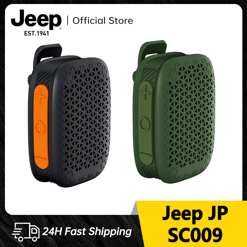 Jeep SC009 Wearable Bluetooth Speaker, Clip-On Wireless Portable Speaker Built-in Mics for Hands-Free Music and Calls, IPX7 Waterproof Outdoor Mini Speaker for Working, Hiking, Running, 12H Playtime ราคา 520 บาท*ส่งฟรี