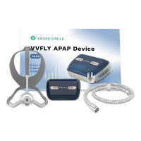 Salorie Auto CPAP Machine with Mask Bluetooth CPAP Device Anti Snoring And Sleep Apnea Portable Ventilator for Sleep Apnea Syndrome OSA