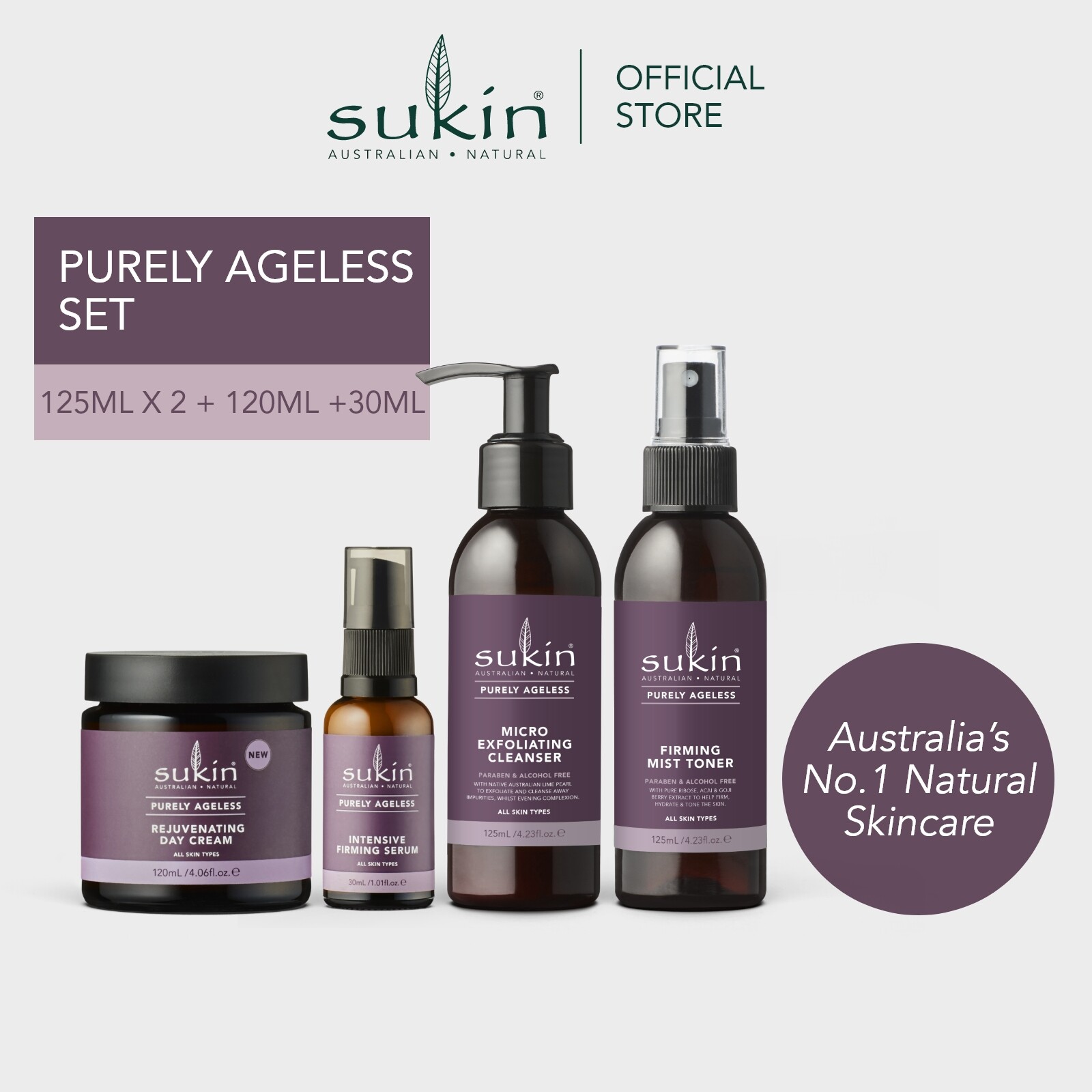 Gambar Sukin Purely Ageless Set