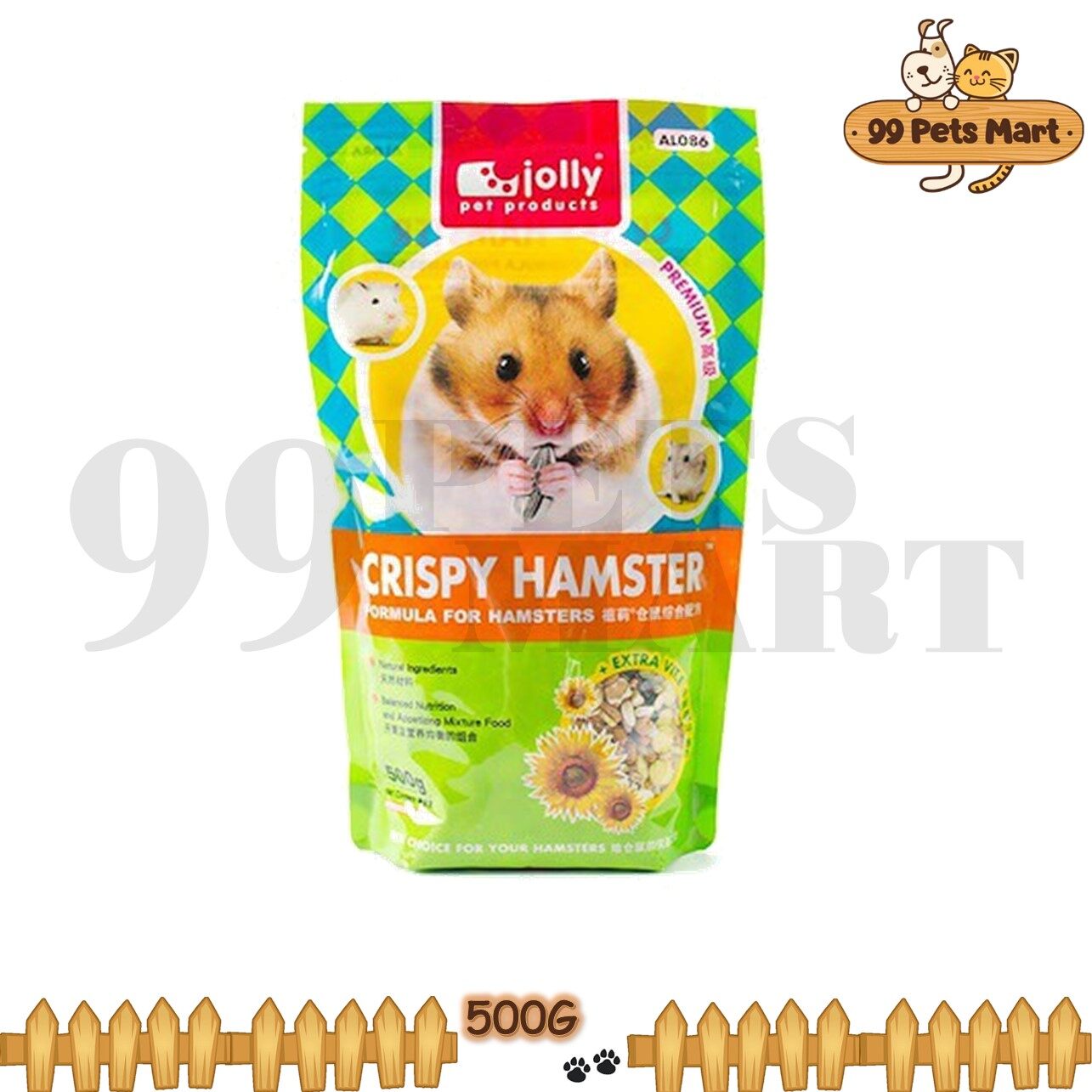 jolly hamster food