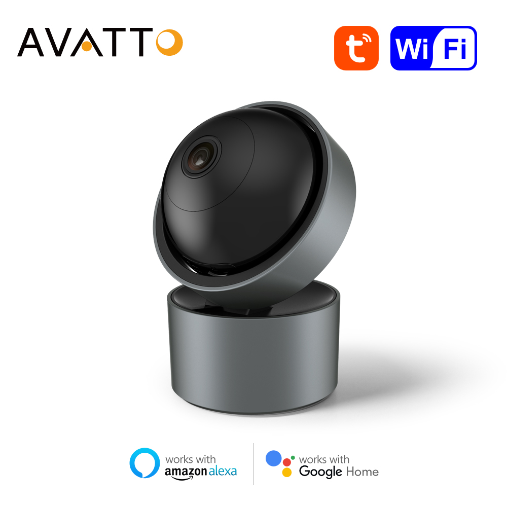 AVATTO Tuya Wifi smart IP Camera,Smart AI Human Detect Wireless Video Surveillance Camera CCTV Night Camera Home Security Protection ราคา 737 บาท*ส่งฟรี
