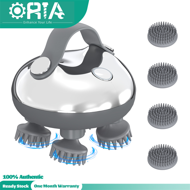 (Upgraged)ORIA Electric Scalp Massager Rechargeable Handheld Pet Massager for Dogs and Cats ราคา 584 บาท*ส่งฟรี