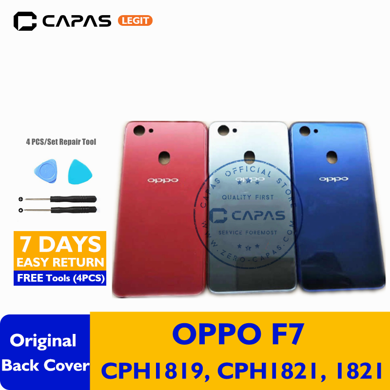 oppo f7 flip cover original