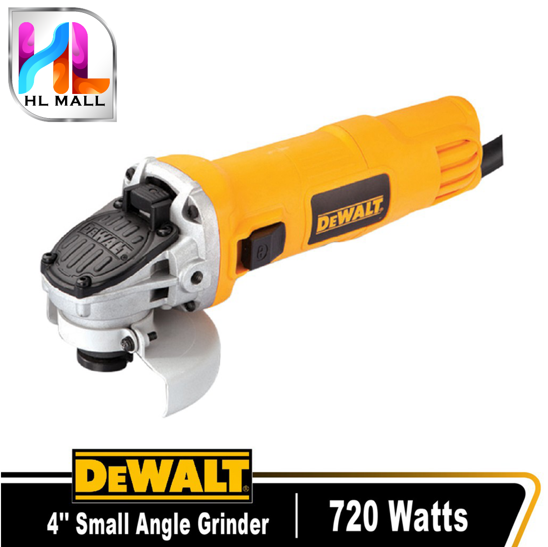 DeWalt Professional 4'' Small Angle Grinder 720 Watts DWE8100S America Electric Power Tools Harga 281 Ringgit*Penghantaran Percuma