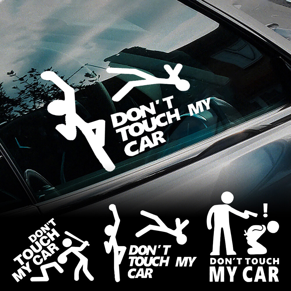 Car Creative Sticker Don t-Touch-My
