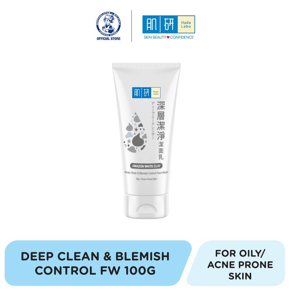 Gambar HADA LABO   Deep Clean   Blemish Control Face Wash 100g