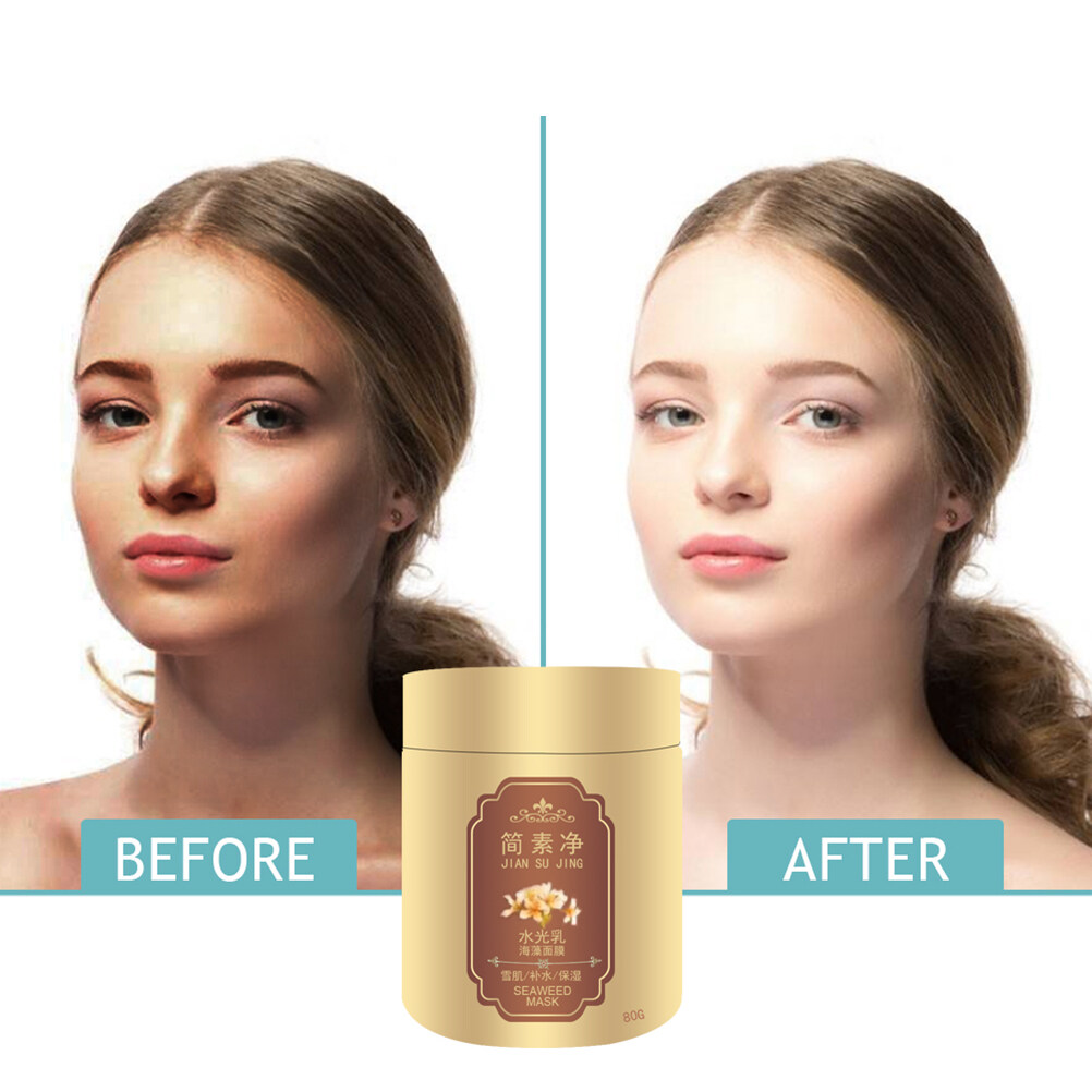 Ready Stock] 80g/120g Seaweed Alga Facial mask Powder Algae Acne Spots  Remove Hydrating Moisturizing Facial mask | Lazada PH
