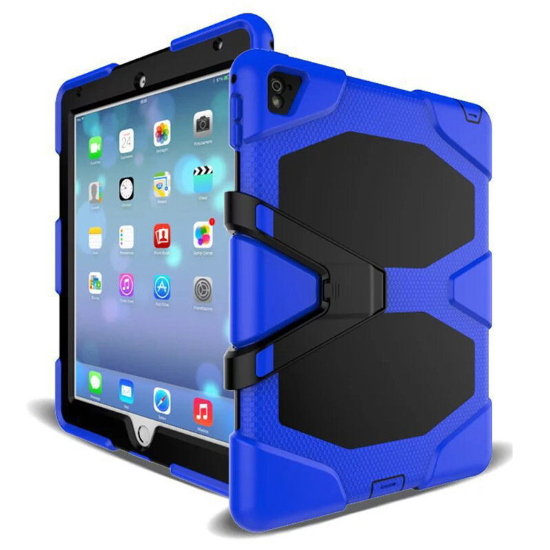 Tablet Case For iPad Mini 1 2 3 Waterproof Shock Dirt Snow Sand Proof Extreme Army Military Heavy Duty Kickstand Cover Case (5)