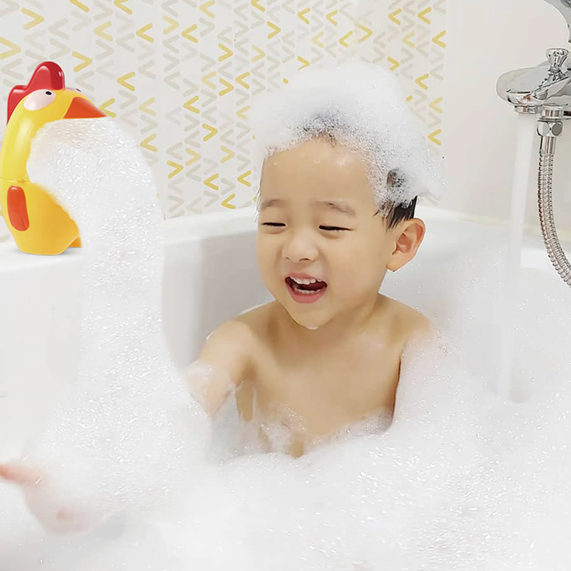 Baby Bath Bubble Toy Fox, Bathtub Bubble Maker
