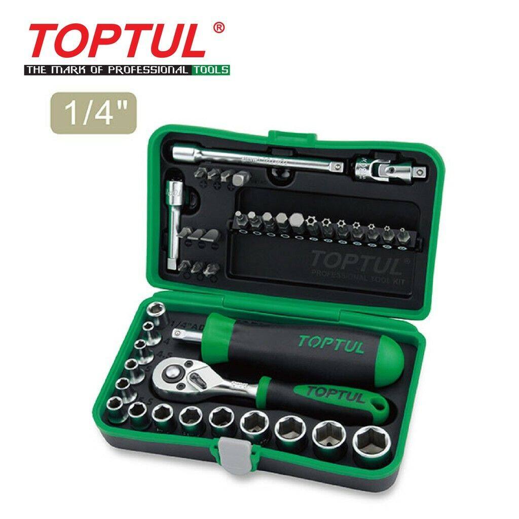 Self-Locking Multi-Grip Pliers with Wide Curved Jaws - TOPTUL The Mark of  Professional Tools