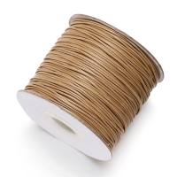 10เมตร/ล็อต22สีเส้นหนังเชือกเคลือบแว็กซ์ด้ายฝ้ายสายเชือกสร้อยคอสำหรับเครื่องประดับทำสร้อยข้อมือ DIY อุปกรณ์