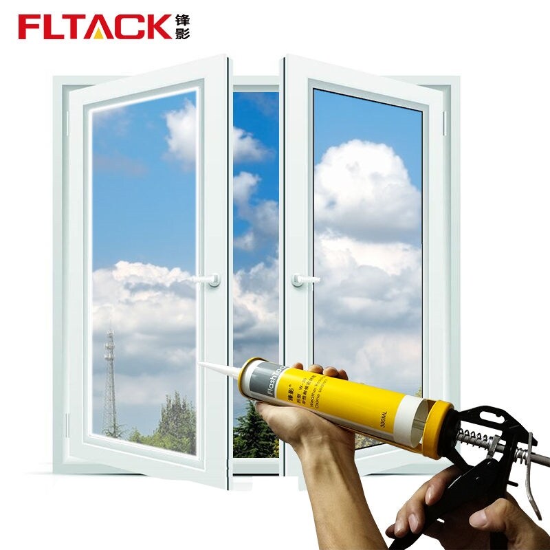 Gambar Front shadow neutral silicone weather resistance plastic refractory glass plastic transparent waterproof doors and Windows sealed rubber silicone sealant