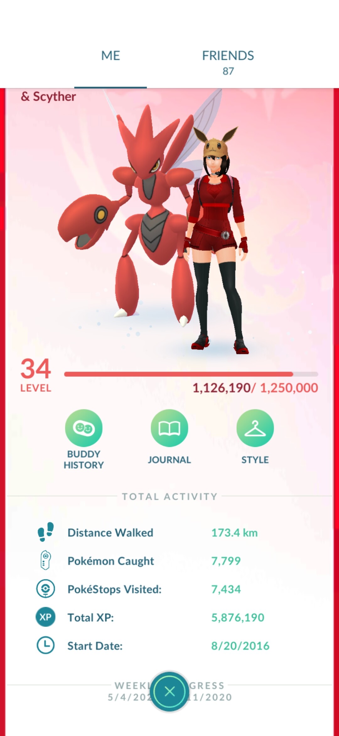 Pokemon Go Account Level 34 Lazada