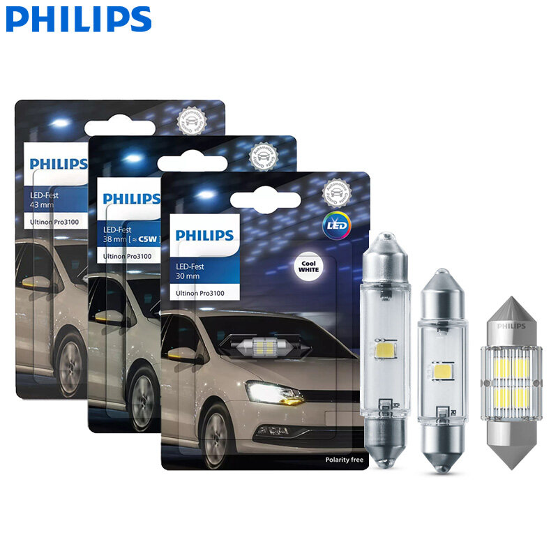 Philips Ultinon LED T15 T16 W16W 12V LED Interior Reading