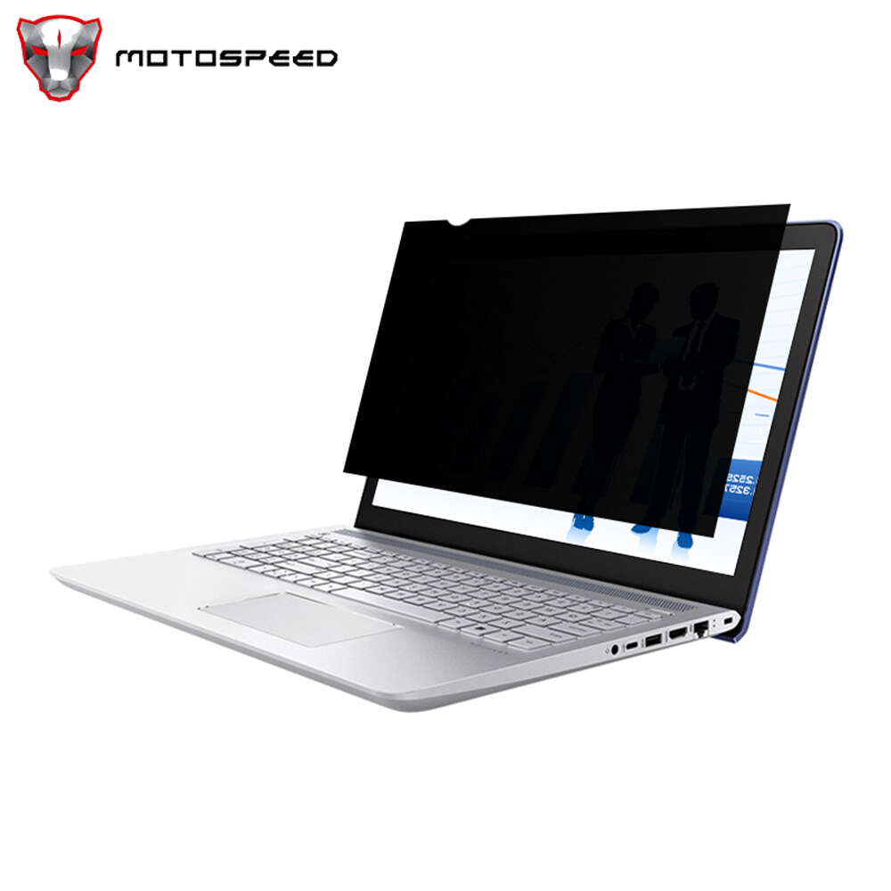 MOTOSPEED 310* 175* 0.39mm Privacy Screen Filter Reversible High-transmittance 30° Invisible Anti-UV Anti-glare Film for 14'' Laptop with 16:9 Aspect Ratio
