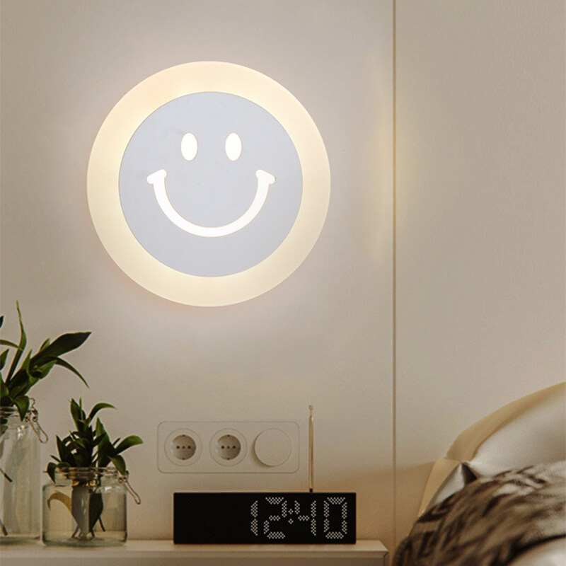 Mdern Simplicity LED wall lamp indoor bedroom bedside living room child