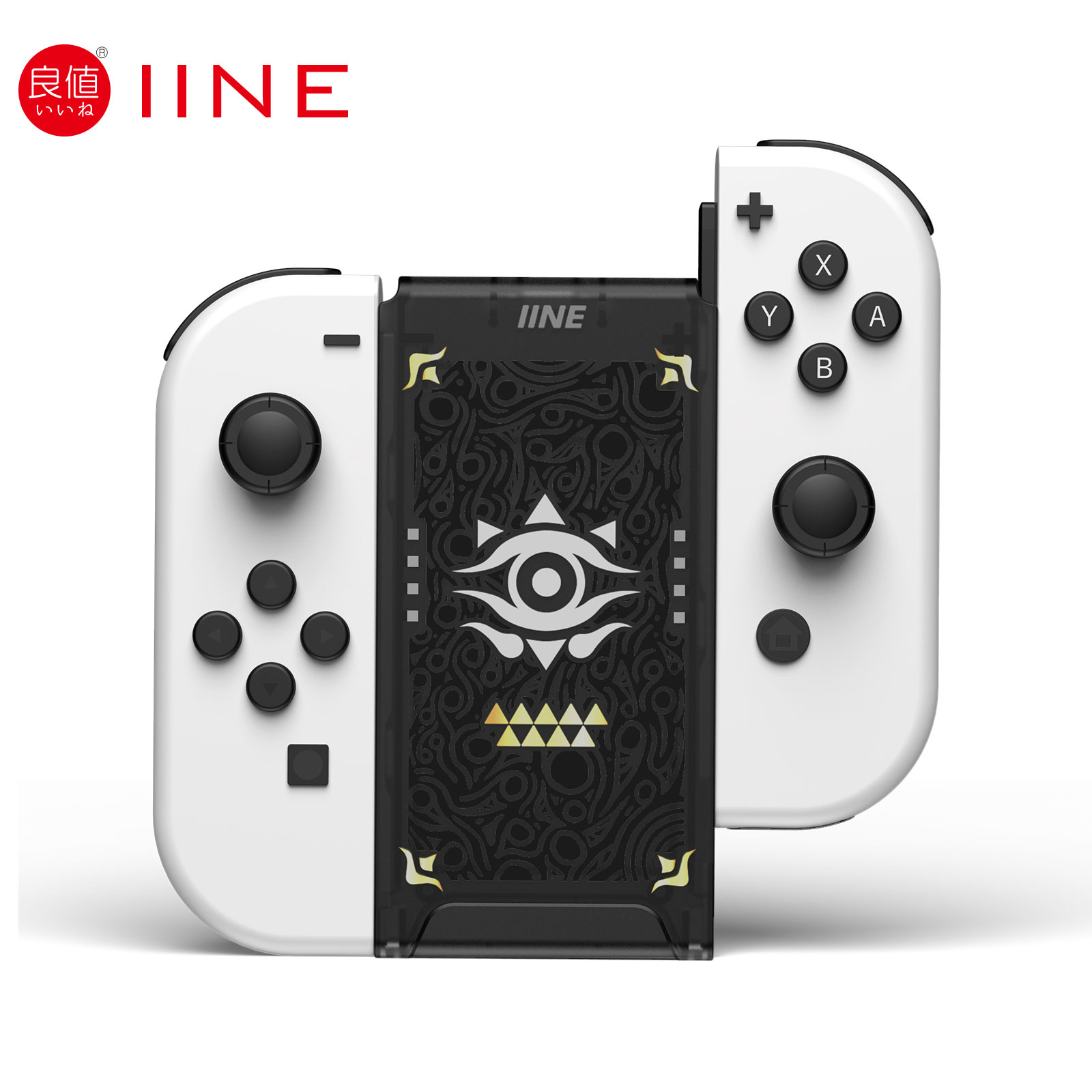 Iine vàng-màu xanh lá cây joypad bộ kẹp sạc hình chữ nhật đế sạc tương thích bộ chuyển đổi nintendo/chuyển đổi màn hình oled joycon
