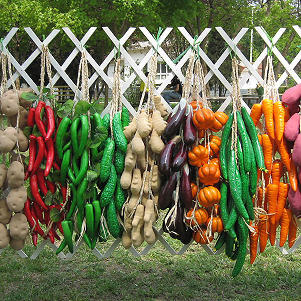 Artificial Vegetables & Fruits Hangings for Decoration | नकली तरकारी और फल  की लटकन सजावट के लिए - YouTube