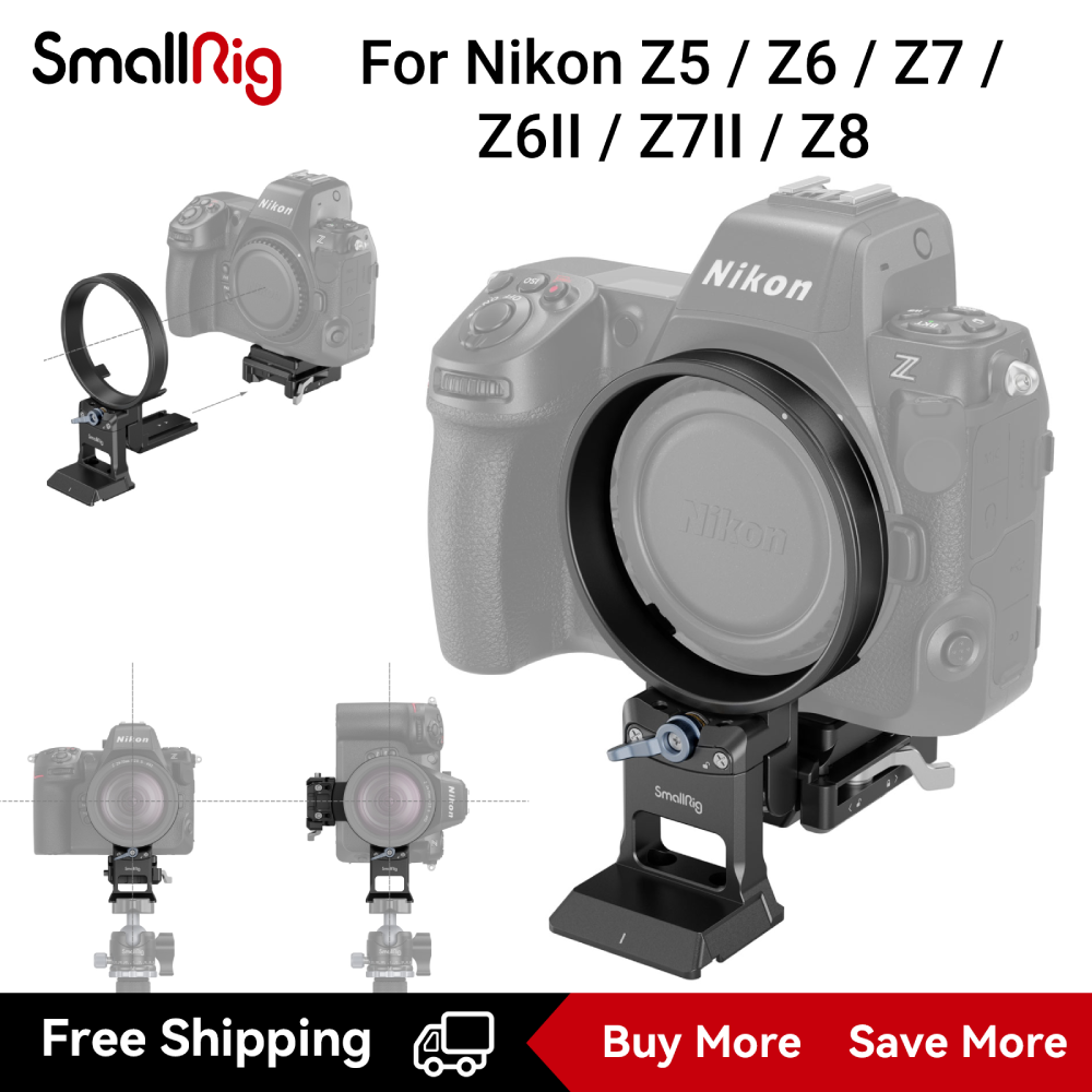 SmallRig xoay ngang để dọc gắn tấm Kit cho Nikon Z5 / Z6 / Z7 / Z6 II / Z7 II / Z8 4306