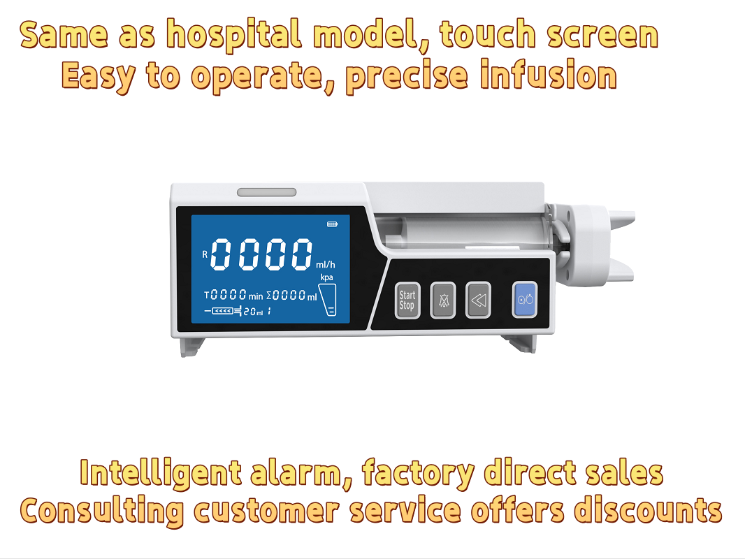 【COD】Medical microinjection pump SP02, microinjection pump, hospital/clinic/home infusion pump, touch screen, high-precision, intelligent alarm, microinjection pump, intravenous pump, microinjection pump, infusion pump ราคา 6,720 บาท*ส่งฟรี
