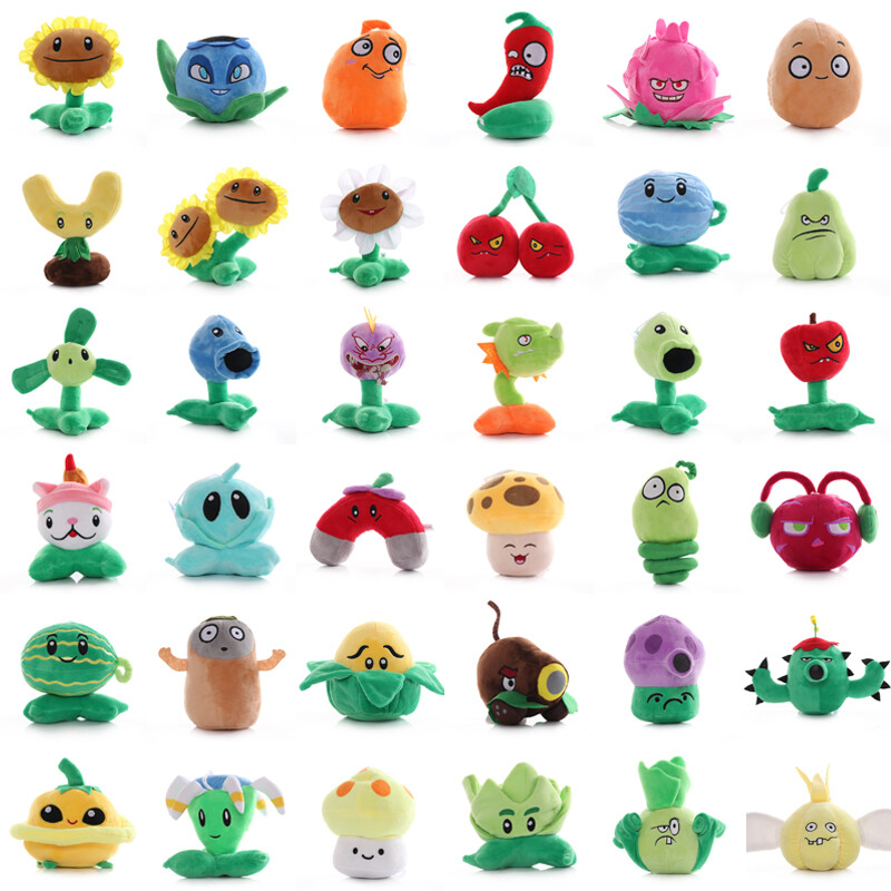 plants vs zombies teddy bears