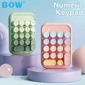 BOW Mini Wireless Numeric Keypad - Dual Bluetooth & USB