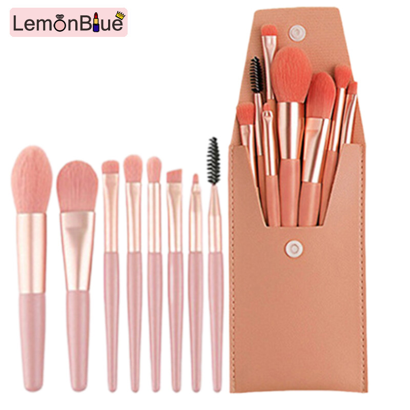 Gambar Portable Makeup Brush Set Multipurpose Soft Eye Shadow Brush for Women Girls Women Girls Makeup Brush Set Portable Multipurpose Soft Eye Shadow Brush Professional Beauty Tools Not Easy to Break Durable