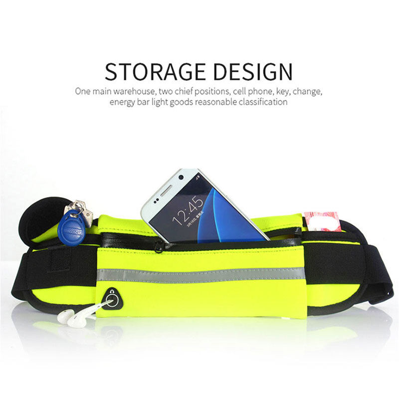 SUPERFLOWER Sports Running Waist Pocket Outdoor Jogging Cycling Waterproof Adjustable Anti-theft Pack Sport Belt_voghion.com